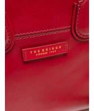 THE BRIDGE ELETTRA Sac à main en cuir avec bandoulière baie ab. or - Sacs pour Femme - 3