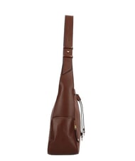 THE BRIDGE CARLOTTA Sac hobo en cuir avec poches MARRON - Sacs pour Femme - 3