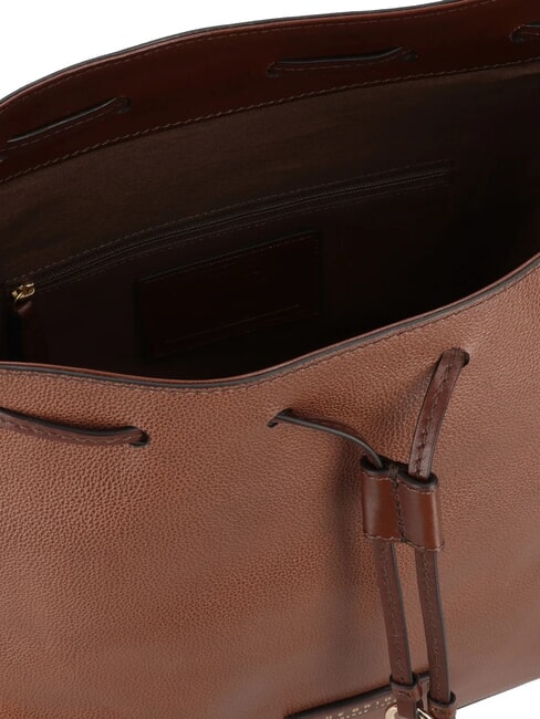 CARLOTTA Sac hobo en cuir avec poches MARRON - Sacs pour Femme