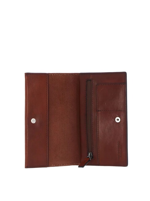 BIAGIO &eacute;tui &agrave; tabac en cuir brun 14/ruth&eacute;nium palladium - Accessoires Voyage