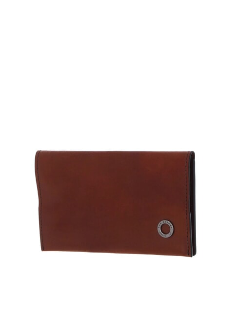 BIAGIO &eacute;tui &agrave; tabac en cuir brun 14/ruth&eacute;nium palladium - Accessoires Voyage