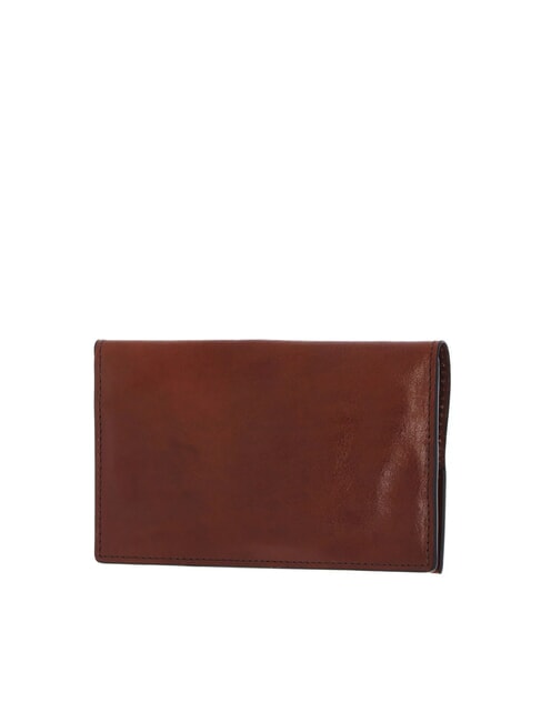 BIAGIO &eacute;tui &agrave; tabac en cuir brun 14/ruth&eacute;nium palladium - Accessoires Voyage