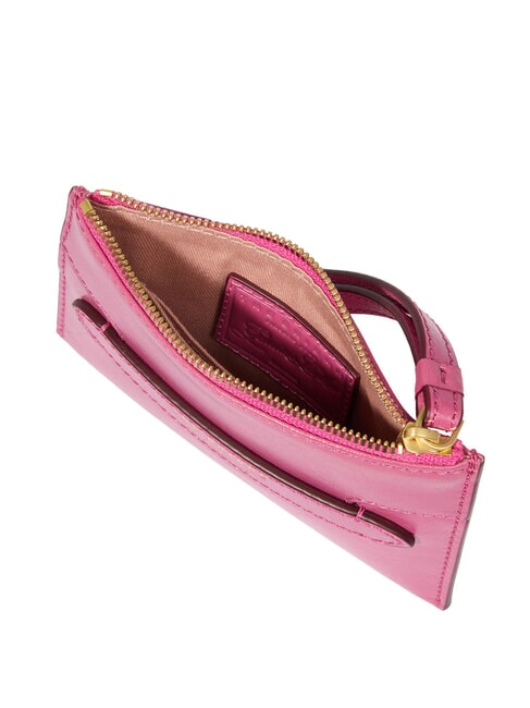 LUCREZIA  Poche en cuir rouge à lèvres ab. or - Sacs pour Femme