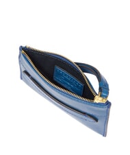 THE BRIDGE LUCREZIA  Poche en cuir jean court or - Sacs pour Femme - 3