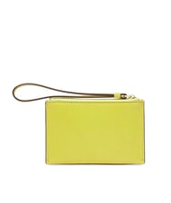 THE BRIDGE LUCREZIA  Poche en cuir citron vert avec de l'or - Sacs pour Femme - 2