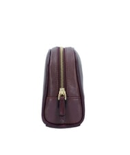 THE BRIDGE ELISABETTA Petite beauté en cuir raisin ab. or - Pochettes & Trousses - 3
