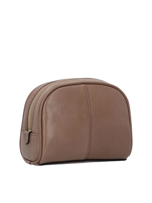 ELISABETTA Petite beauté en cuir huître ab. or - Pochettes & Trousses