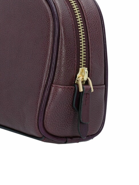 ELISABETTA Beauté moyenne en cuir raisin ab. or - Trousses