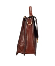 THE BRIDGE DANTE Mallette en cuir pour ordinateur portable 15" MARRON - Porte Documents Travail - 3