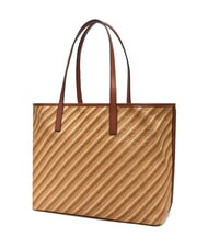 GUESS VIKKY II  Sac à bandoulière naturel / cognac - Sacs pour Femme - 3