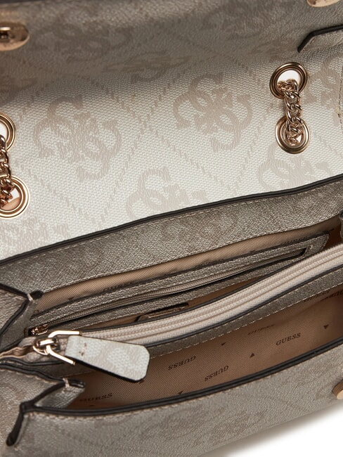 LORELEI  Sac à bandoulière logo en os - Sacs pour Femme