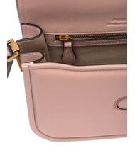 PINKO LOVE BOX Mini sac en nappa à rabat poudre-or antique - Sacs pour Femme - 4