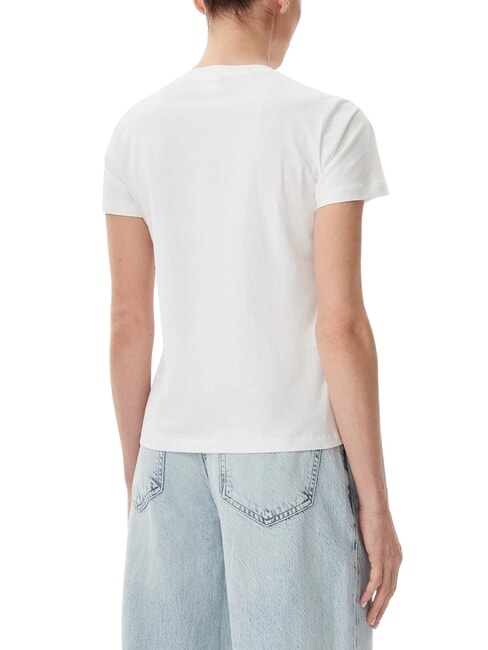 QUENTIN T-shirt avec application de bijoux blanc-blanc comme neige - T-shirt