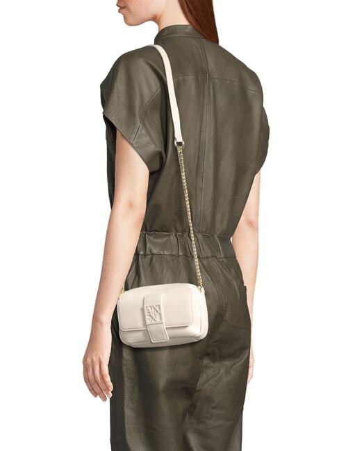 SUSIE SOFT Mini sac &agrave; bandouli&egrave;re blanc cass&eacute; - Sacs pour Femme