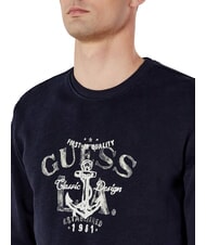 GUESS ANCHOR Sweat-shirt en coton smartblue - Pulls molletonnés - 3
