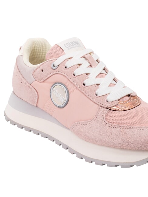 TRAVIS AUTHENTIC Baskets rose blush/argent - Chaussures unisexe