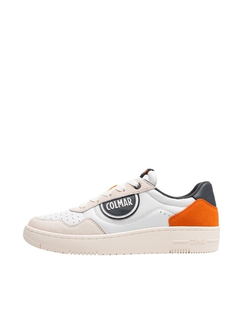 AUSTIN MASTER Baskets blanc/noir/orange - Chaussures Homme