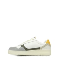 COLMAR AUSTIN BRIEF Baskets blanc/vert/ocre - Chaussures unisexe - 4