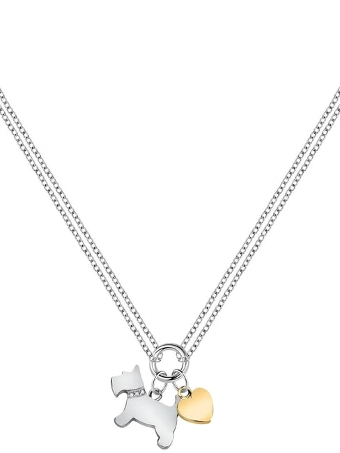 TALISMANI Collier en acier avec cristaux ACIER - Colliers