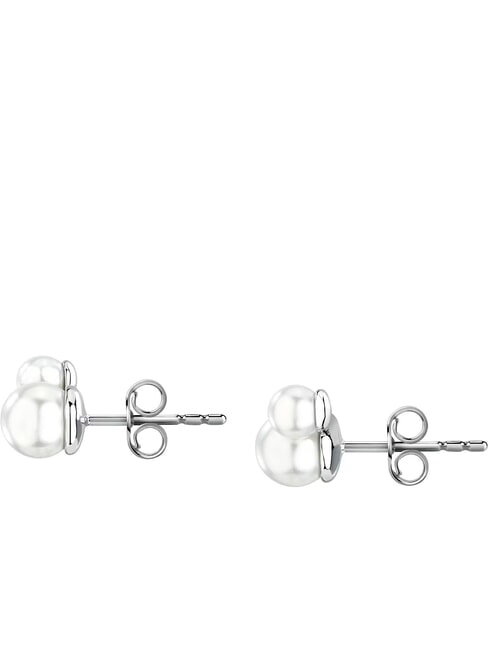 PERLE CONTEMPORARY  Boucles d'oreilles en argent 925 perle - Boucles d'oreilles