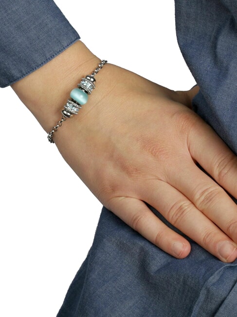 DROPS  Bracelet en acier avec cristaux ACIER - Bracelets