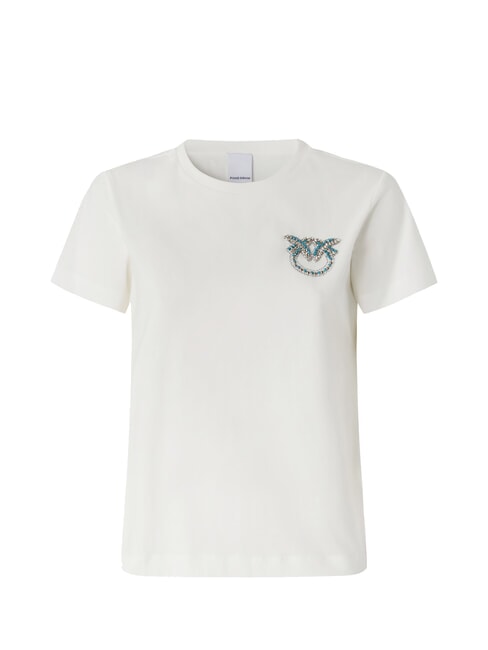 NAMBRONE  T-shirt en coton blanc-blanc comme neige - T-shirt