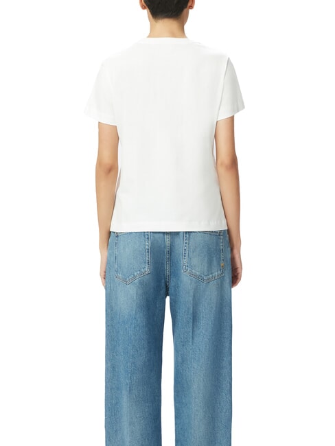 NAMBRONE  T-shirt en coton blanc-blanc comme neige - T-shirt