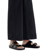 BIRKENSTOCK ARIZONA BIG BUCKLE EVA pantoufles en caoutchouc noir - Chaussures Femme - 8