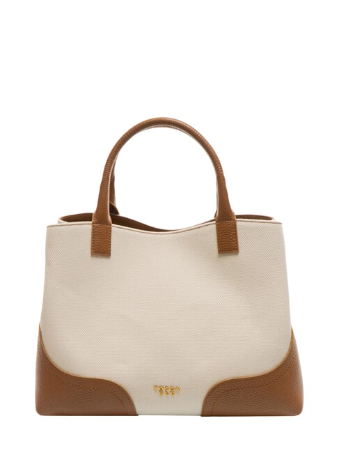 CECILIA Sac à main en toile avec bandoulière CUIR - Sacs pour Femme