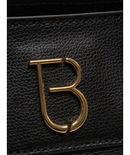 TOSCA BLU BIANCA Sac à main moyen en cuir Noir - Sacs pour Femme - 3