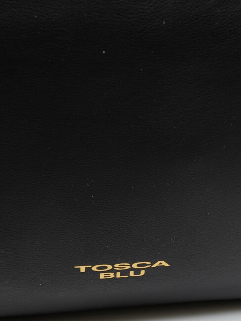 ANGIE Sac à bandoulière en cuir Noir - Sacs pour Femme