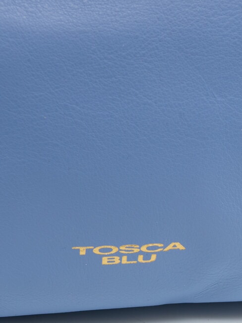 ANGIE Petit sac à bandoulière en cuir bleu - Sacs pour Femme