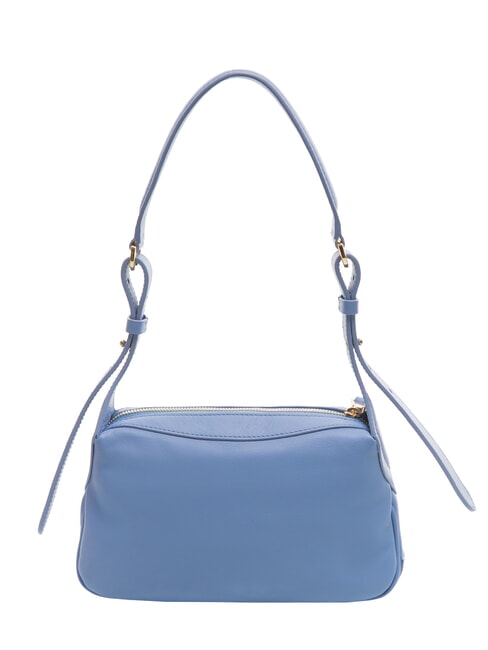 ANGIE Petit sac à bandoulière en cuir bleu - Sacs pour Femme
