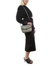 FURLA SFERA Sac en cuir avec rabat épaule agaveb - Sacs pour Femme - 5