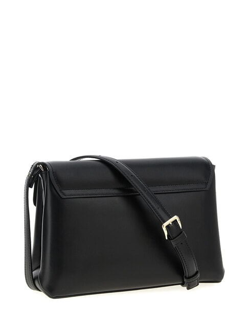 MERIDIANA  Sac en cuir avec bandoulière Noir - Sacs pour Femme