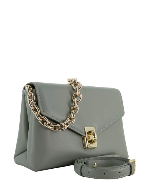 MERIDIANA  Sac en cuir avec bandoulière agaveb - Sacs pour Femme