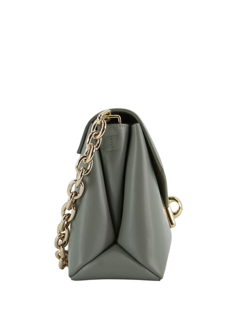 MERIDIANA  Sac en cuir avec bandoulière agaveb - Sacs pour Femme