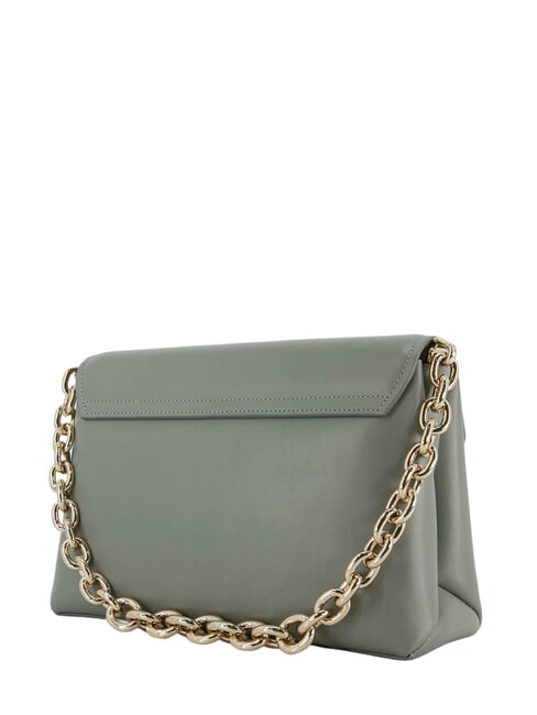 MERIDIANA  Sac en cuir avec bandoulière agaveb - Sacs pour Femme