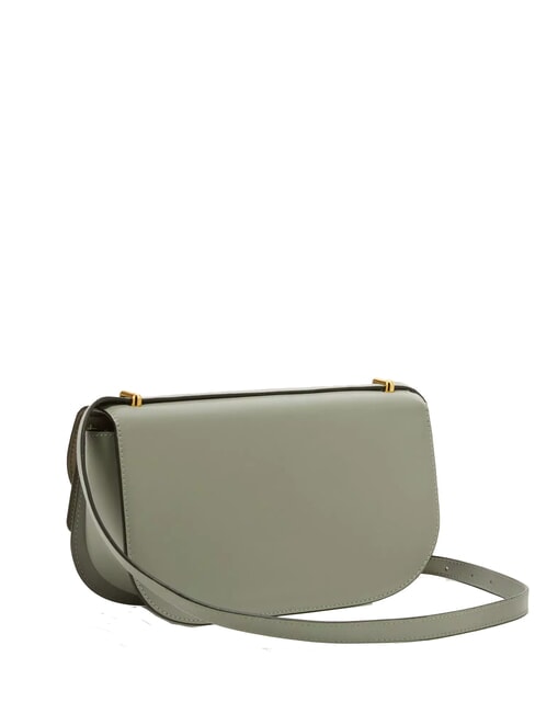 SFERA Sac bandouli&egrave;re en cuir &agrave; rabat agaveb - Sacs pour Femme