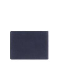 PIQUADRO RHINO  Portefeuille en cuir bleu - Portefeuilles Homme - 3