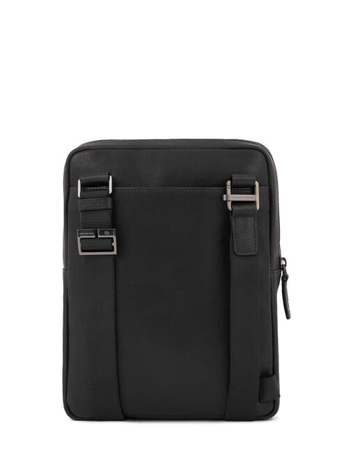 PAAVO Grand sac iPad en cuir Noir - Sacs en Bandoulières pour Homme