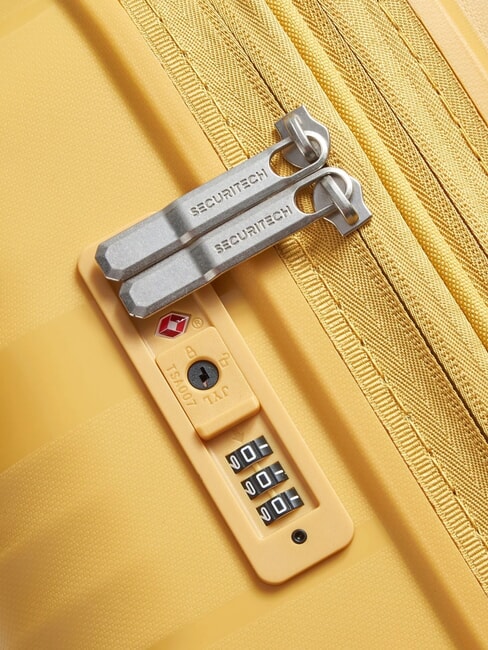 SECURITECH DUNE Chariot extensible moyen jaune - Valises Rigides