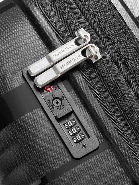 SECURITECH DUNE Ensemble de 3 chariots : cabine, moyen, grand, exp Noir - Ensemble Valises