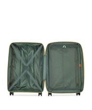 DELSEY SECURITECH DUNE Grand chariot extensible jaune - Valises Rigides - 2