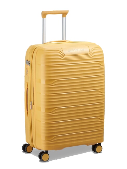 SECURITECH DUNE Grand chariot extensible jaune - Valises Rigides