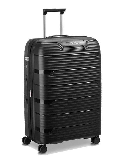 SECURITECH DUNE Grand chariot extensible Noir - Valises Rigides