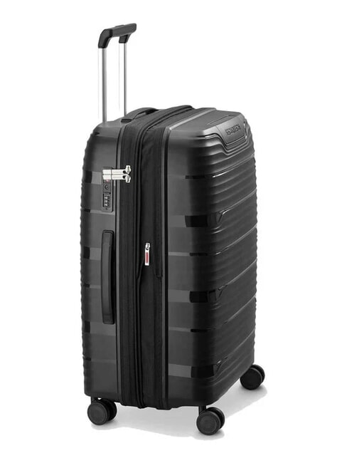 SECURITECH DUNE Grand chariot extensible Noir - Valises Rigides