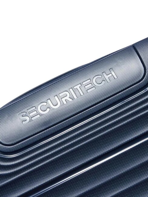 SECURITECH DUNE Grand chariot extensible bleu - Valises Rigides