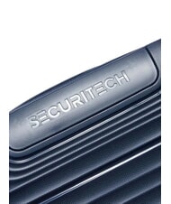 DELSEY SECURITECH DUNE Grand chariot extensible bleu - Valises Rigides - 8