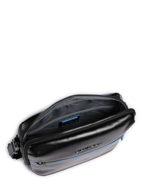 BLUE SQUARE  Sac iPad avec poche airpod Noir - Sacs en Bandoulières pour Homme